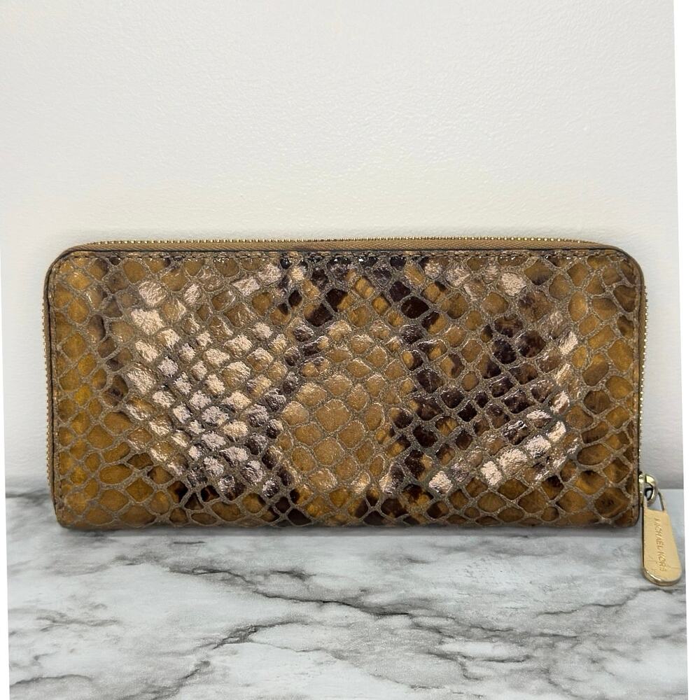 Michael Kors Continental Long Wallet Leather - Picture 2 of 10